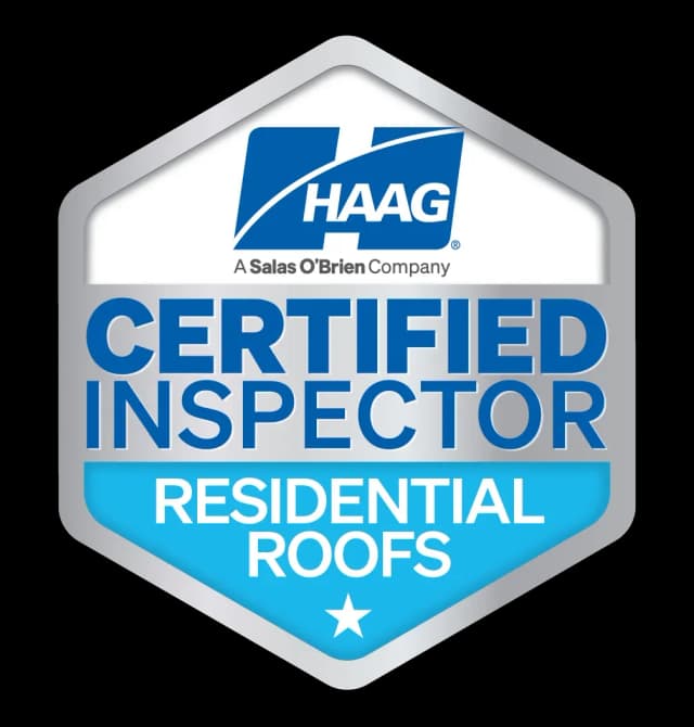 HAAG Certified Inspector Residential Roofs Badge