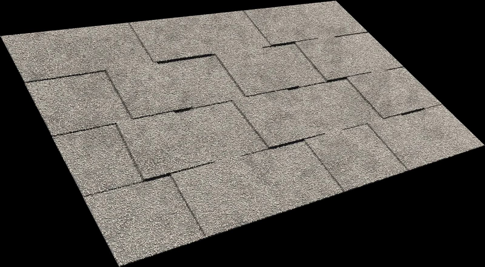 Image of a roof before the roof rejuvenation process